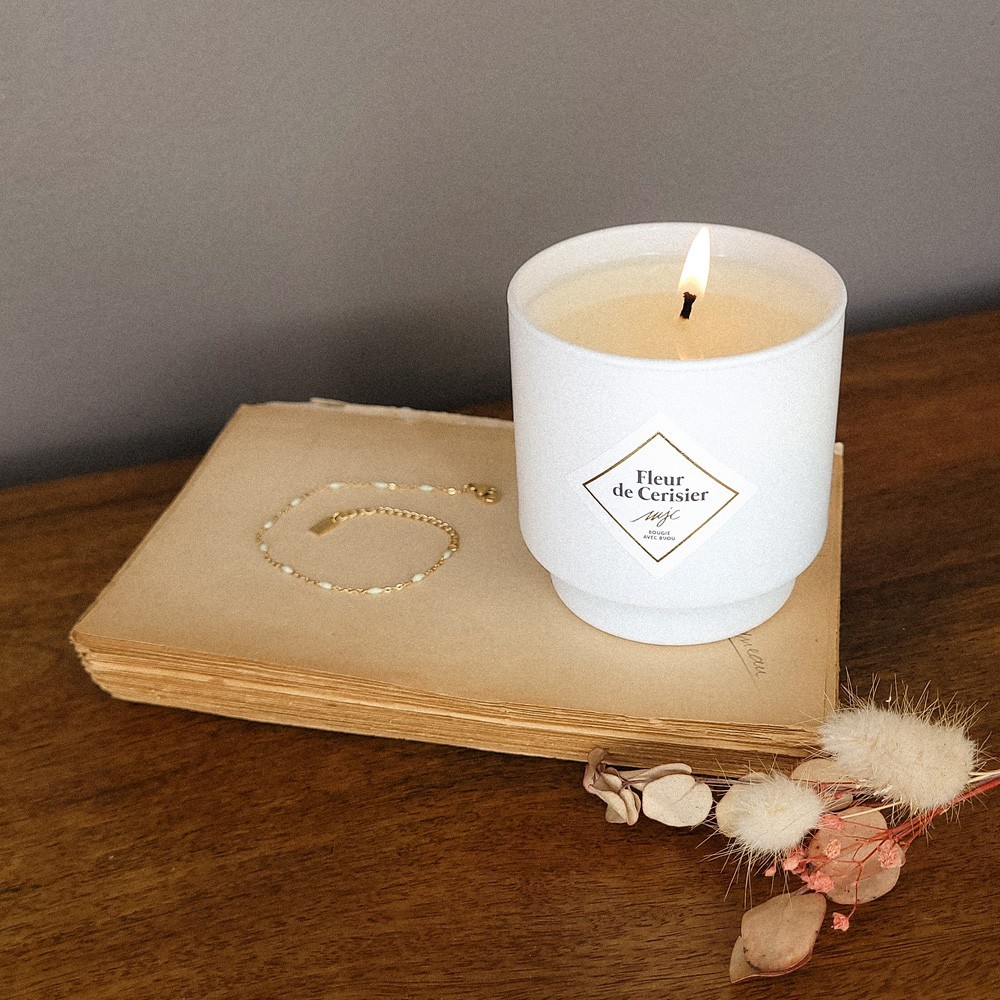 MY JOLIE CANDLE Bougie Surprise Fleur de Cerisier