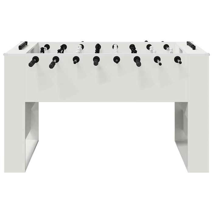 (IN DE AANBIEDING) Voetbaltafel - 2 stuks wit 146,5 x 74 x 85 cm @FR9853027