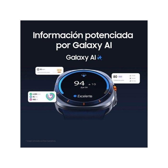 Samsung Galaxy Watch Ultra (2025) LTE Smartwatch Azul Titanio