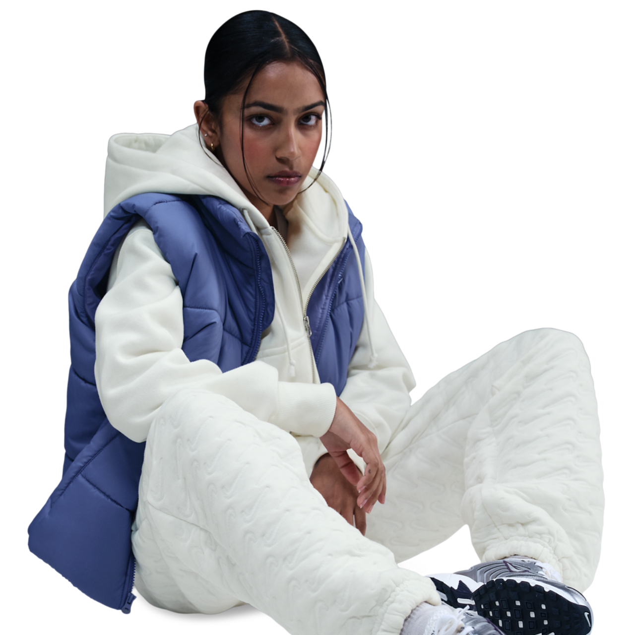 Nike Sportswear Phoenix -korkeavyötäröiset housut