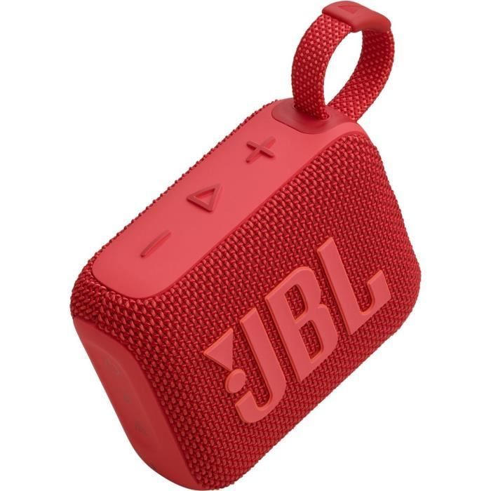Ultra-portable Bluetooth speaker - JBL GO 4 - Bluetooth 5.3 - Red
