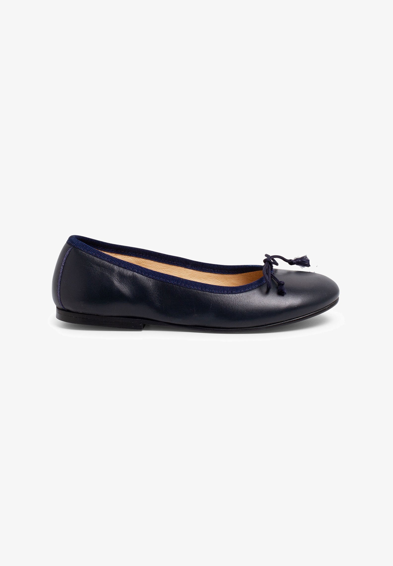 Manopole Pisamonas GIRL in pelle - Ballerine - blu navy