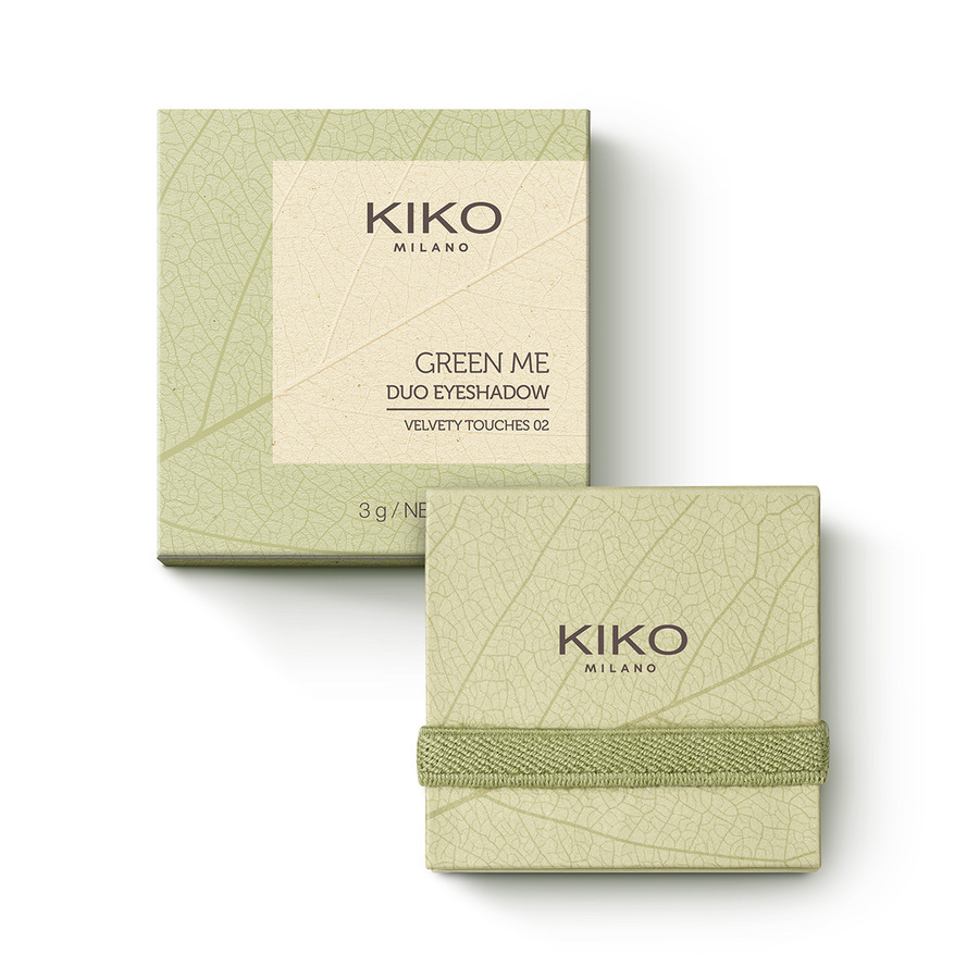 NOVO GREEN ME DUO SJENILO ZA OČI 02 Velvety Touches
