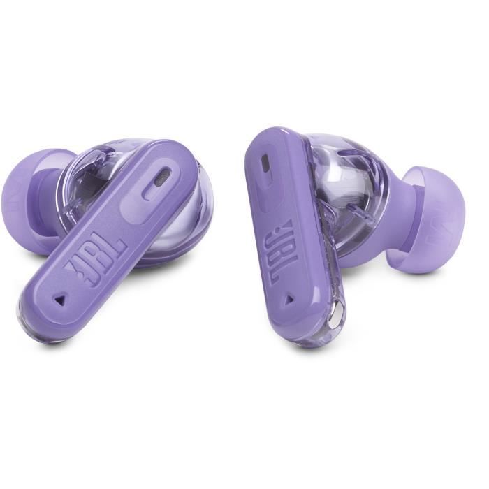 Écouteurs sans fil avec réduction de bruit - JBL - Tune Beam 2 - Ghost Violet
