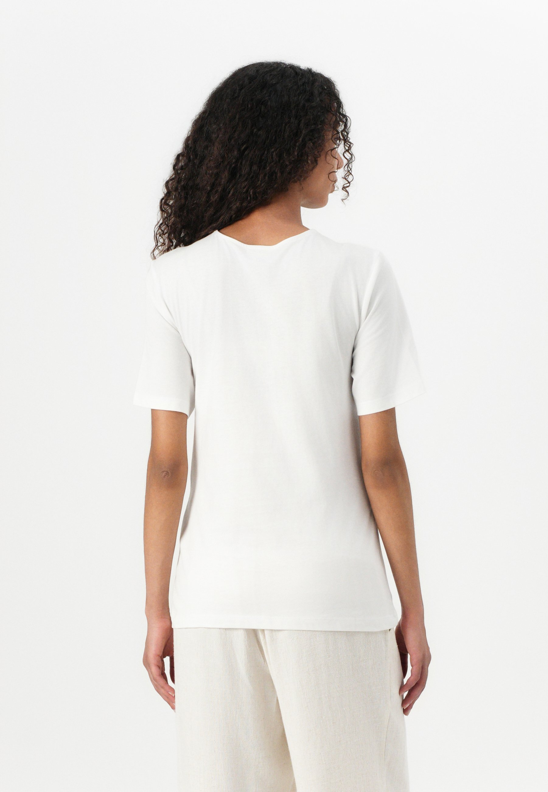 ONLY MATERNITY OLMONLY LIFE NURSING 2 PACK - T-skjorte - black/white