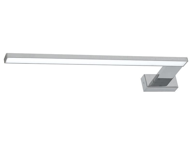 Kinkiet łazienkowy Shine LED metalowy srebrny