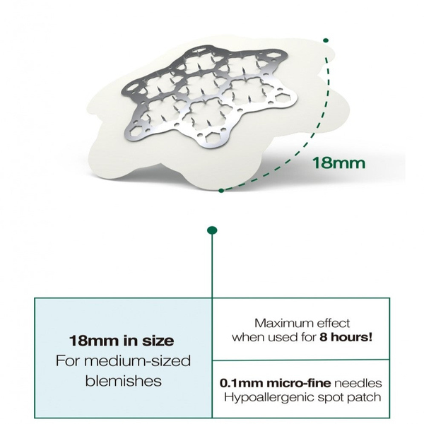 Lalarecipe Trouble Spot Patch 12mm x 10 Patches (Klein)