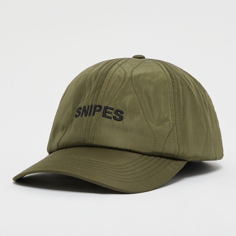 Casquette de baseball matelassée à logo audacieux