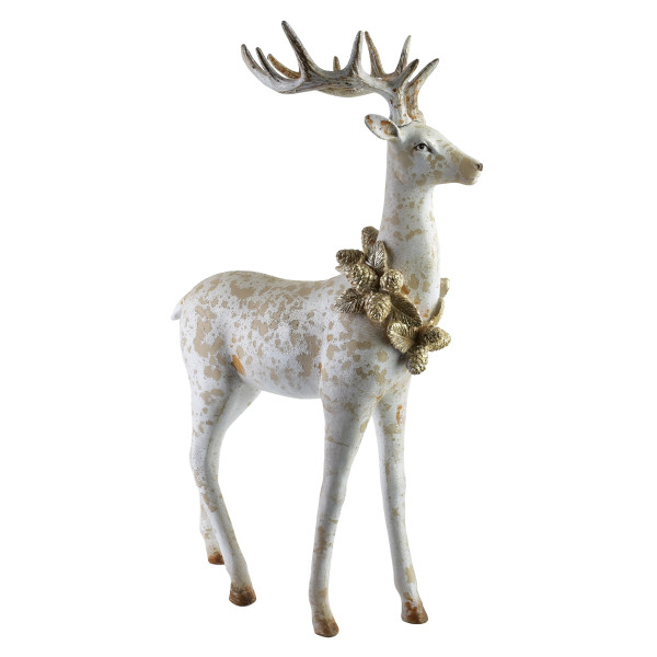 SANTA LILA Figura 32x15,5x50,5cm