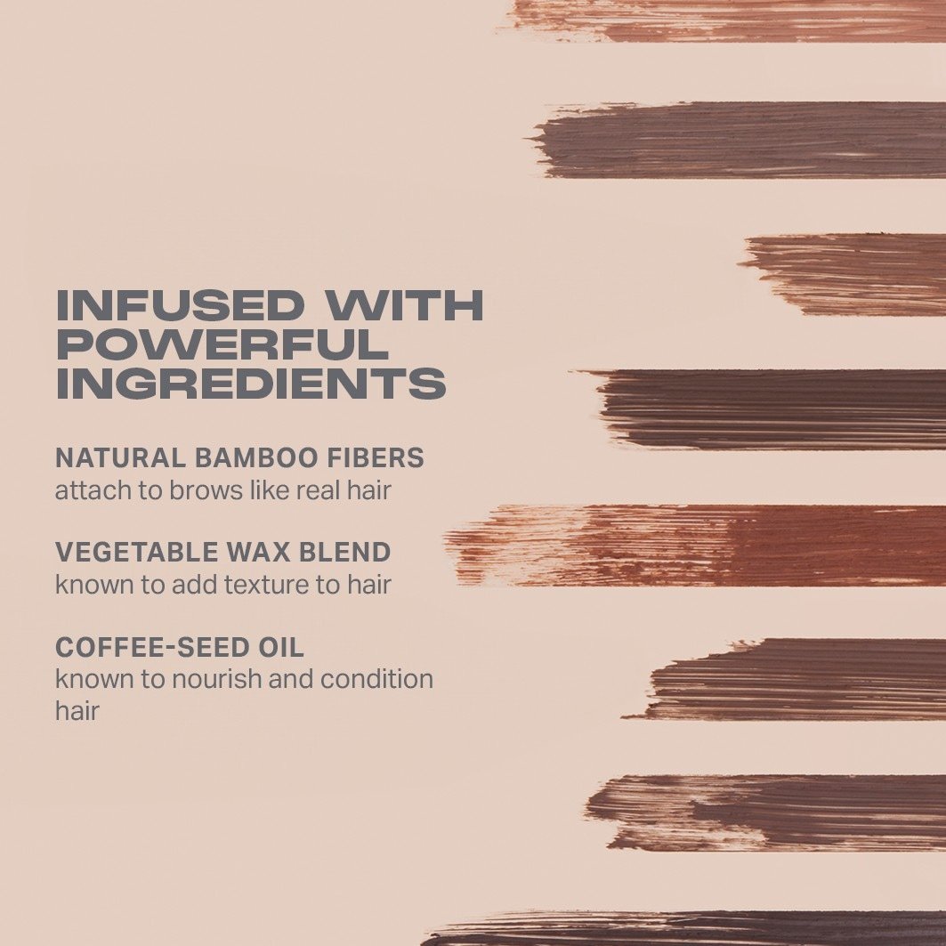 Morphe Brow Tease Fiber Volume Mousse - 5,5 ml