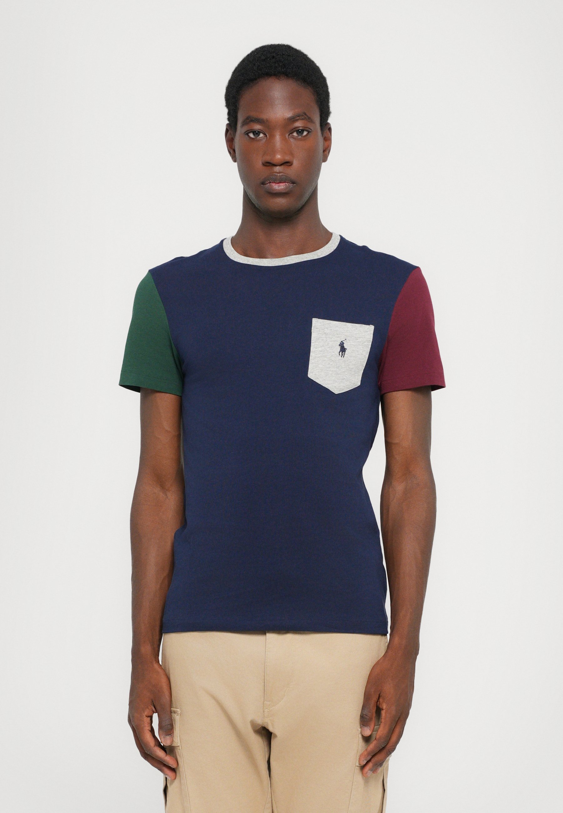 Polo Ralph Lauren Kurzarm-T-Shirt mit Print – Cruise Navy