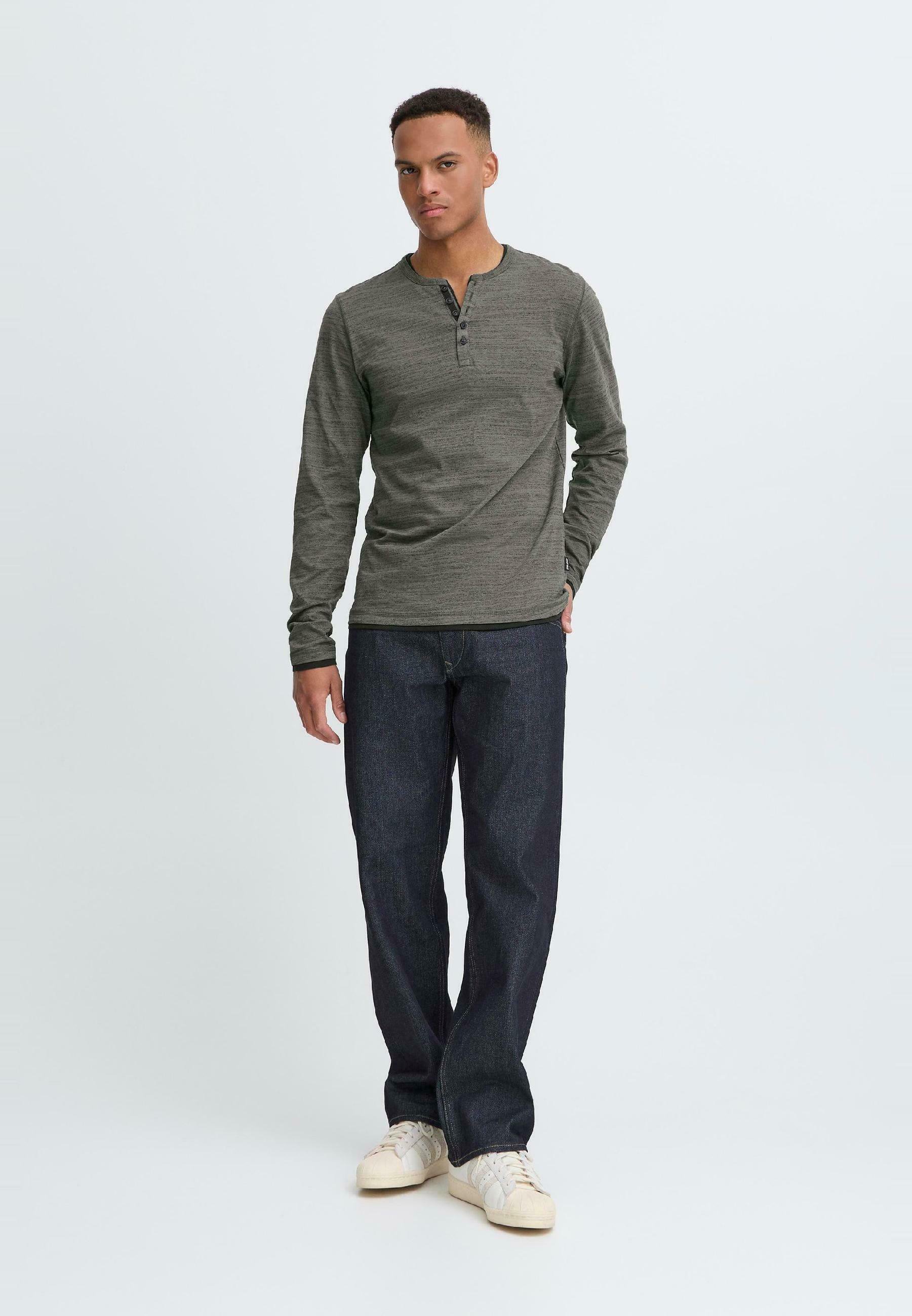 Blend BHKEVO - Krekls ar garām piedurknēm - dzelzs vārti