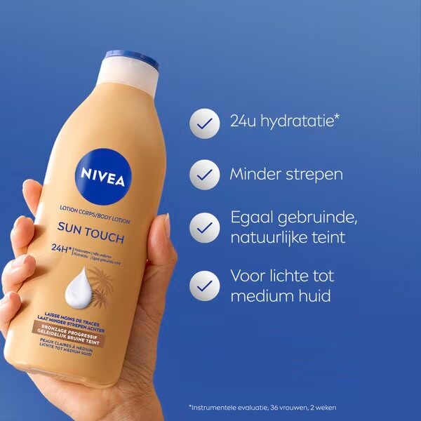 NIVEA Sun Touch ķermeņa losjons<br>400ml