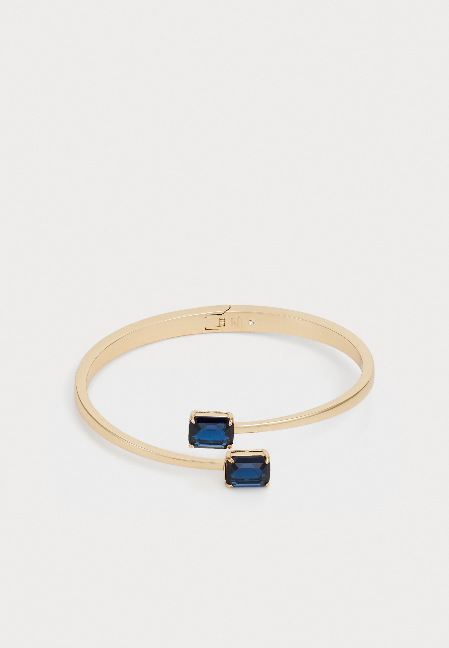 Lauren Ralph Lauren BYPASS CUFF - Armband - goudkleurig/donker indigo