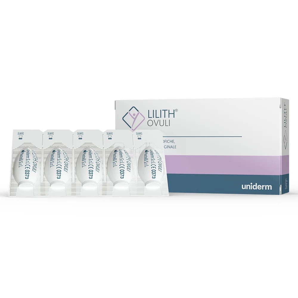 Huevos vaginales Lilith (6 unidades) para la sequedad vaginal y cambios distróficos