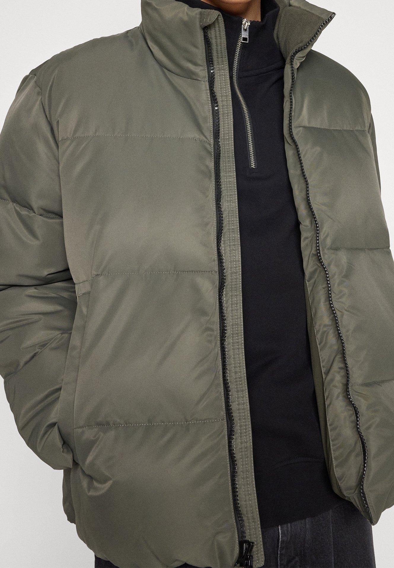 Abercrombie & Fitch cargobroek - donkergrijs
