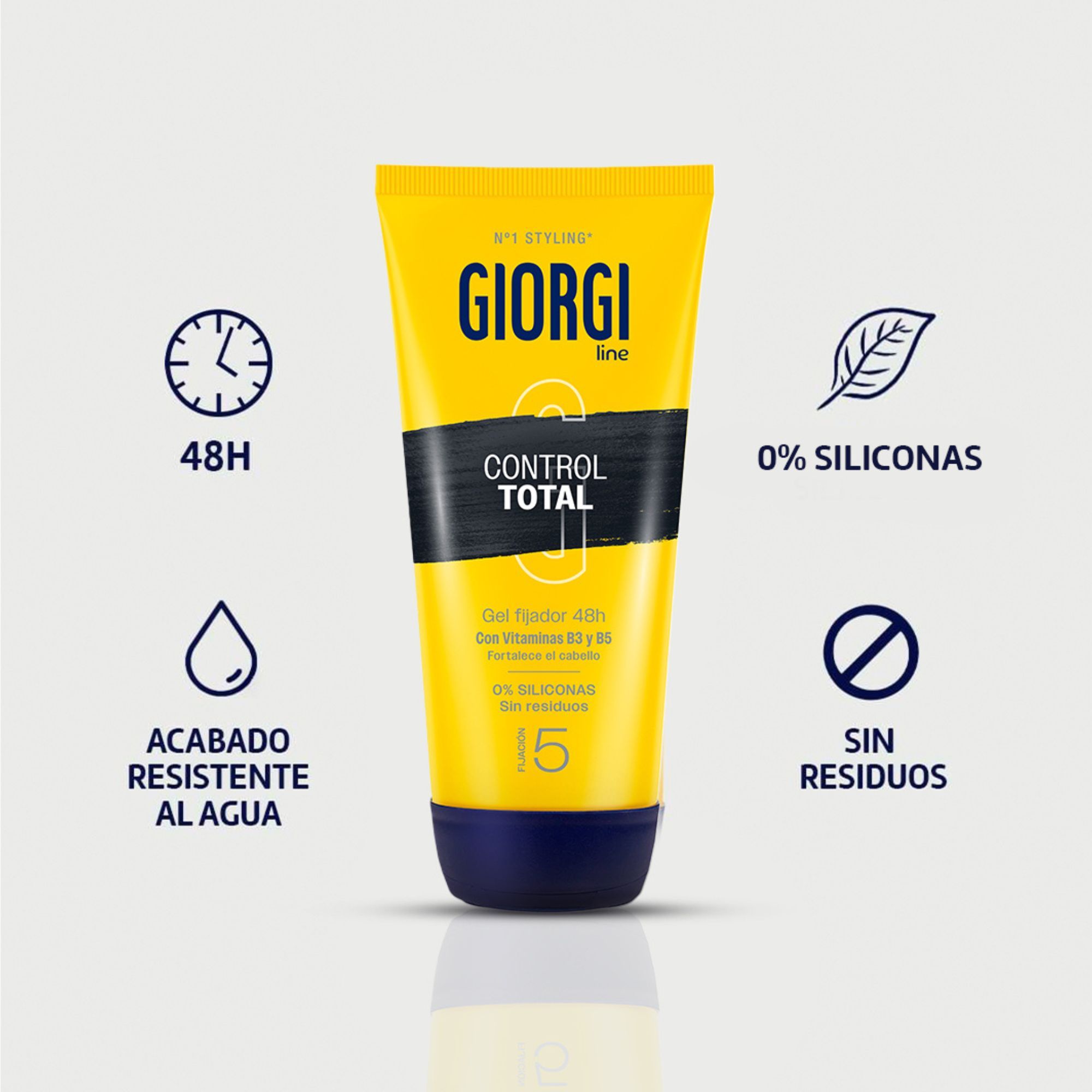 Gel za potpunu kontrolu kose 48 sati Gelovi za kosu i gelovi za oblikovanje kose