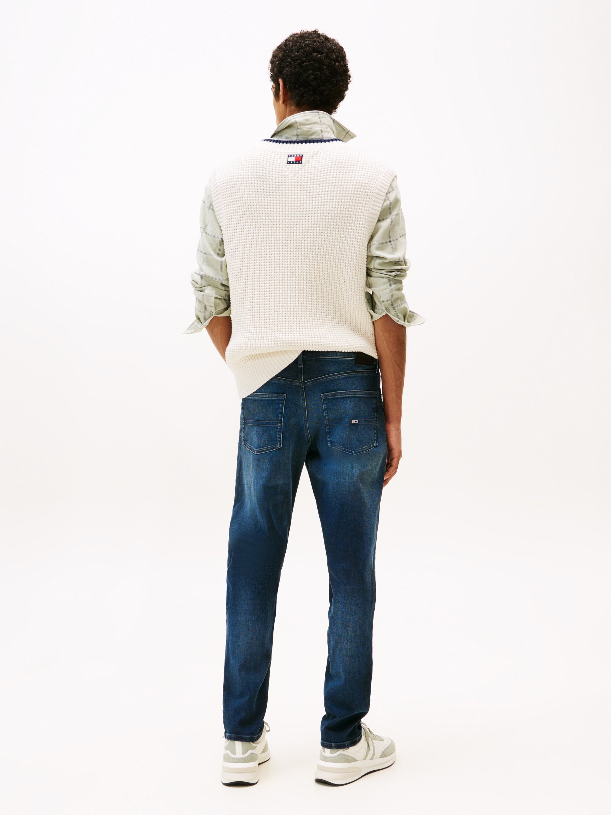 Tommy Jeans SCANTON SLIM - Slim fit jeans - donker denim