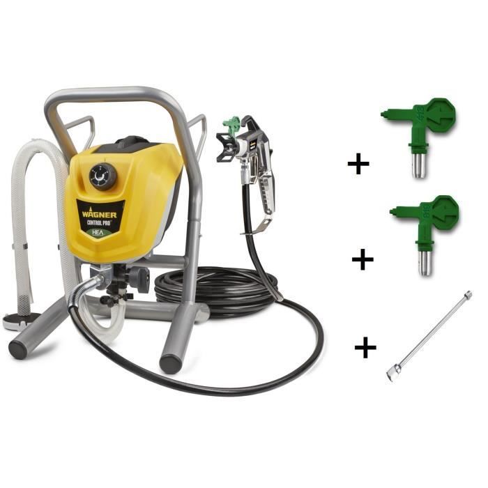 Pulverizador de pintura sin aire Wagner Airless HEA Control Pro 250M + 2 boquillas + extensión