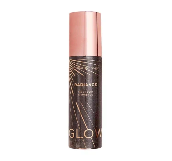 Makeup Revolution Glow Radiance rozświetlacz w olejku Warm Bronze 100ml