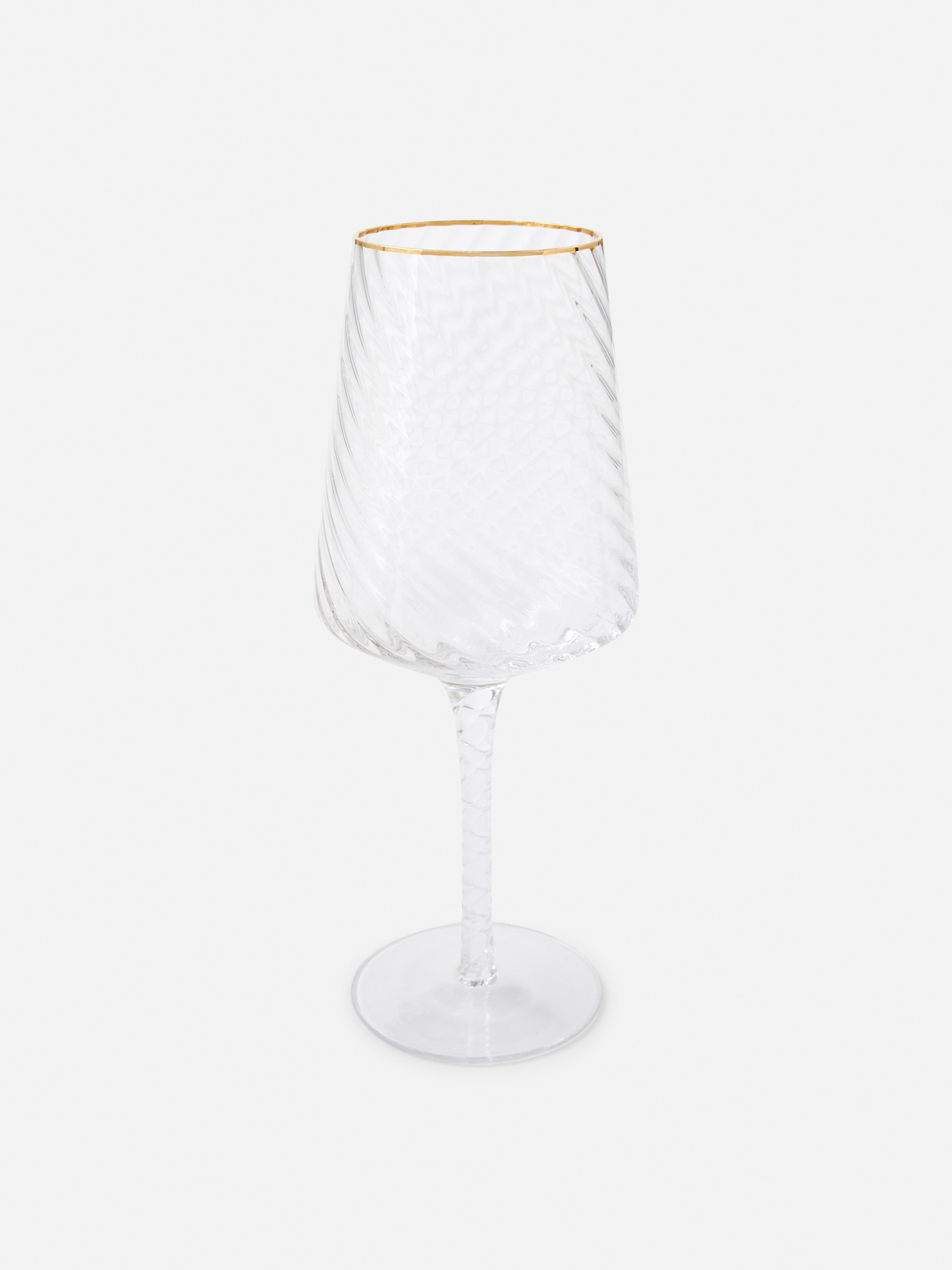Pahar de vin cu efect de vârtej. Oferă mesei tale un accent elegant cu acest pahar de vin cu efect de vârtej.