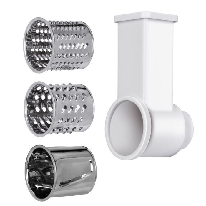 Jeu d'accessoires pour coupe-légumes pour broyeur à viande MMM-05 MPM MMM-A/05  Blanc