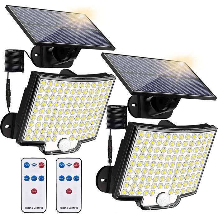 KENLUMO Solar Lamp - 106 LED IP65 Waterproof Outdoor Floodlights