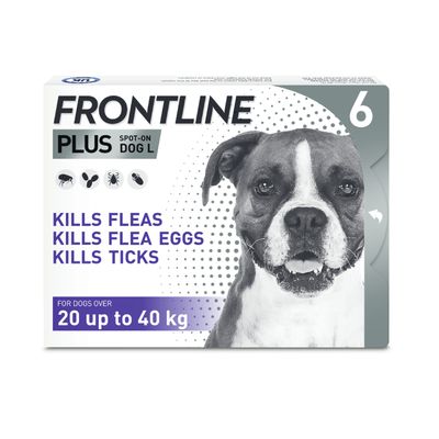 FRONTLINE® Plus Spot On für Hunde - L (20-40 kg)