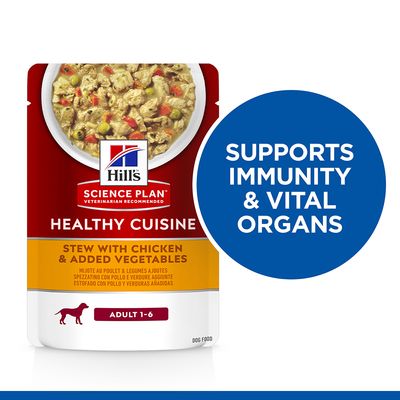 Hill's Science Plan Canine Adult Healthy Cuisine kanan kanssa