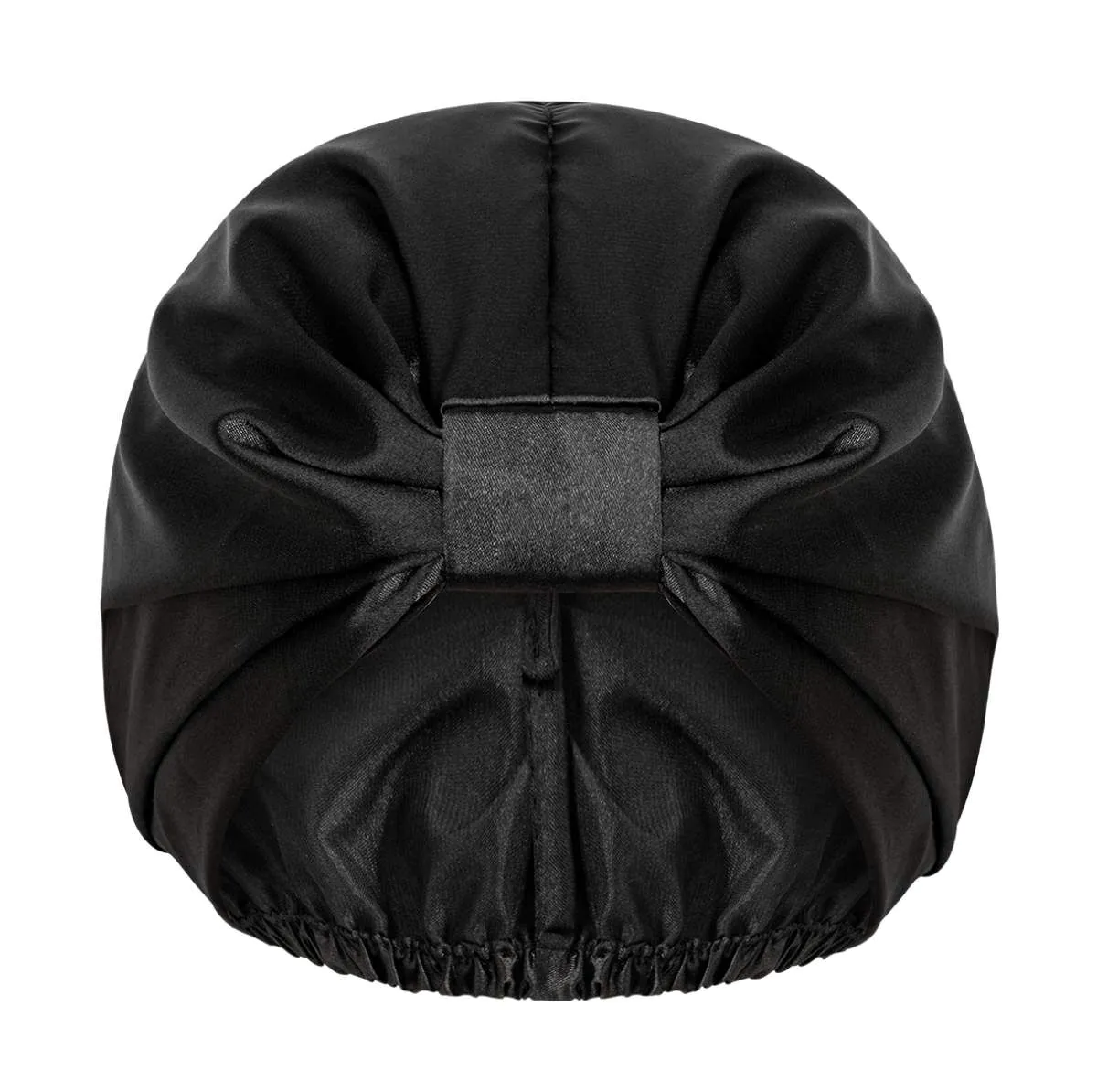 Glov Satin Bonnet Black turban do włosów