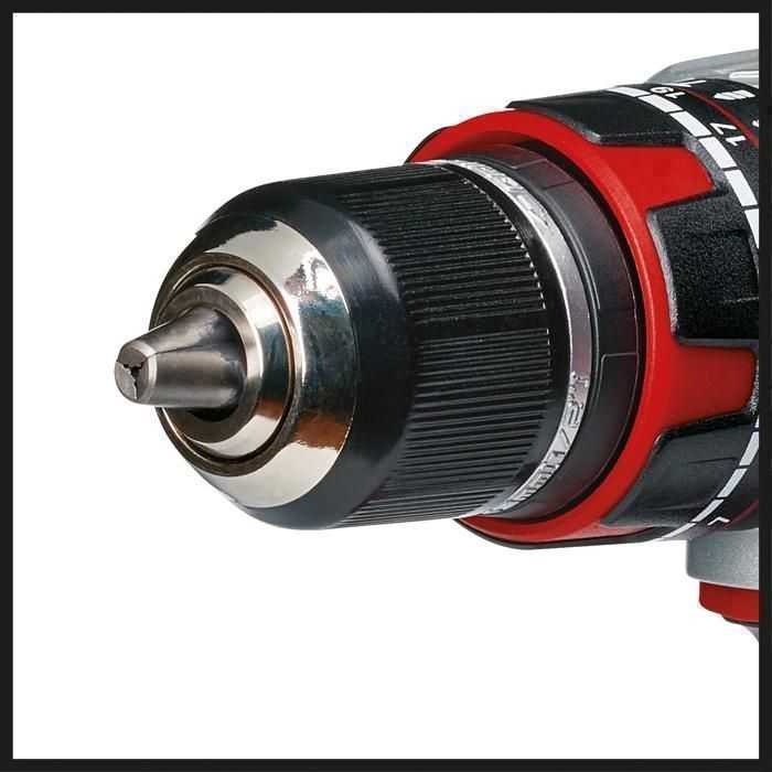 Trapano avvitatore a impulsi a batteria Einhell Professional TP-CD 18/80 Li-i BL PXC (18V) fornito con 2 batterie e caricabatterie