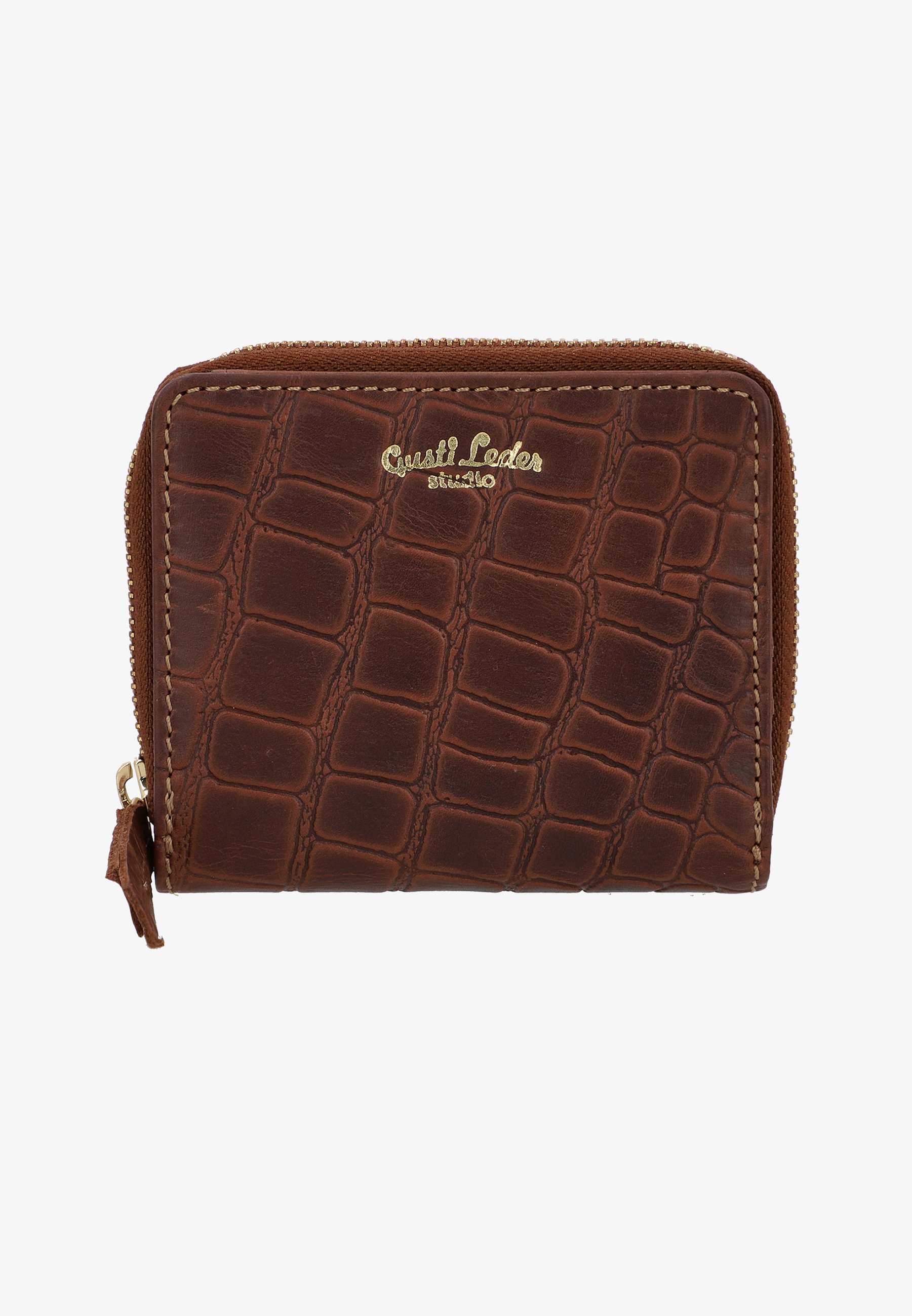 Gusti Leather MONIKA - Lommebok - mørkebrun