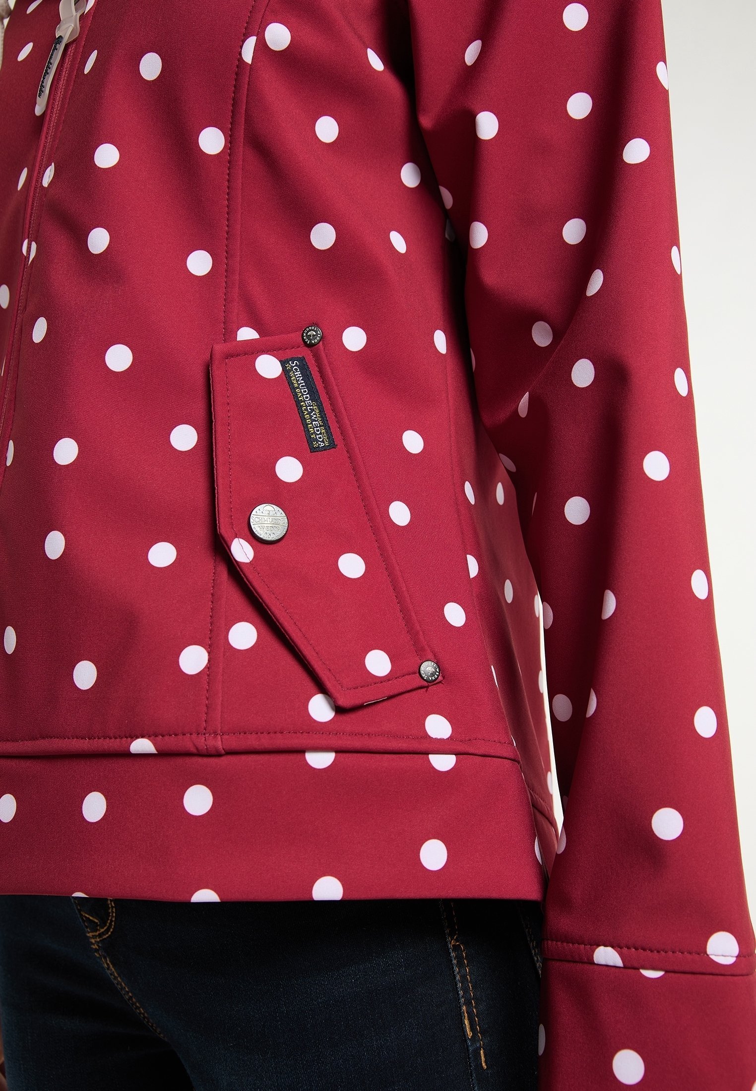 Veste Schmuddelwedda Outdoor - rouge