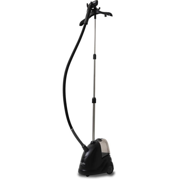 STEAMRS - MIDI verticale kledingstomer - 1750W - 2,5L watertank - 2 stoomstanden - 40 g/min stoomafgifte - Zwart