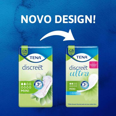 Inkontinenční bandáže Tena Discreet Ultra Mini 20 kusů