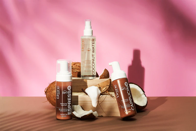 Espuma bronzeadora Lirene Perfect Tan para pele clara