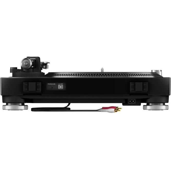 Turntable - PIONEER DJ - PLX-500-K - Analog Sound - 1 USB Output - Black
