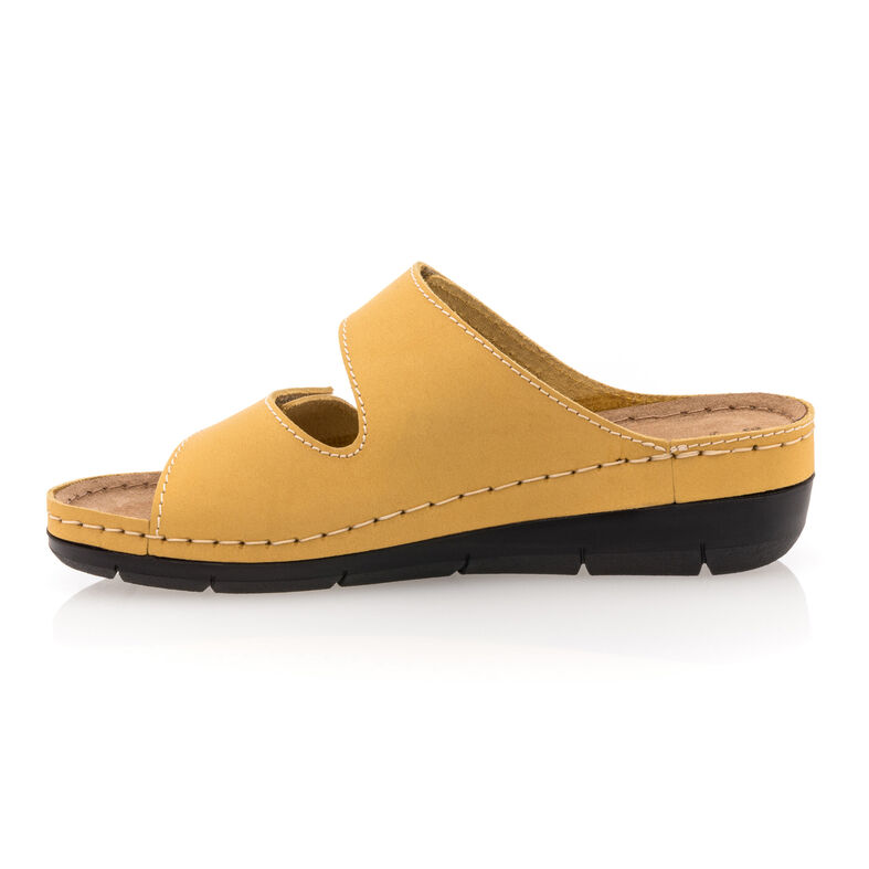 Scarpe comode da donna gialle