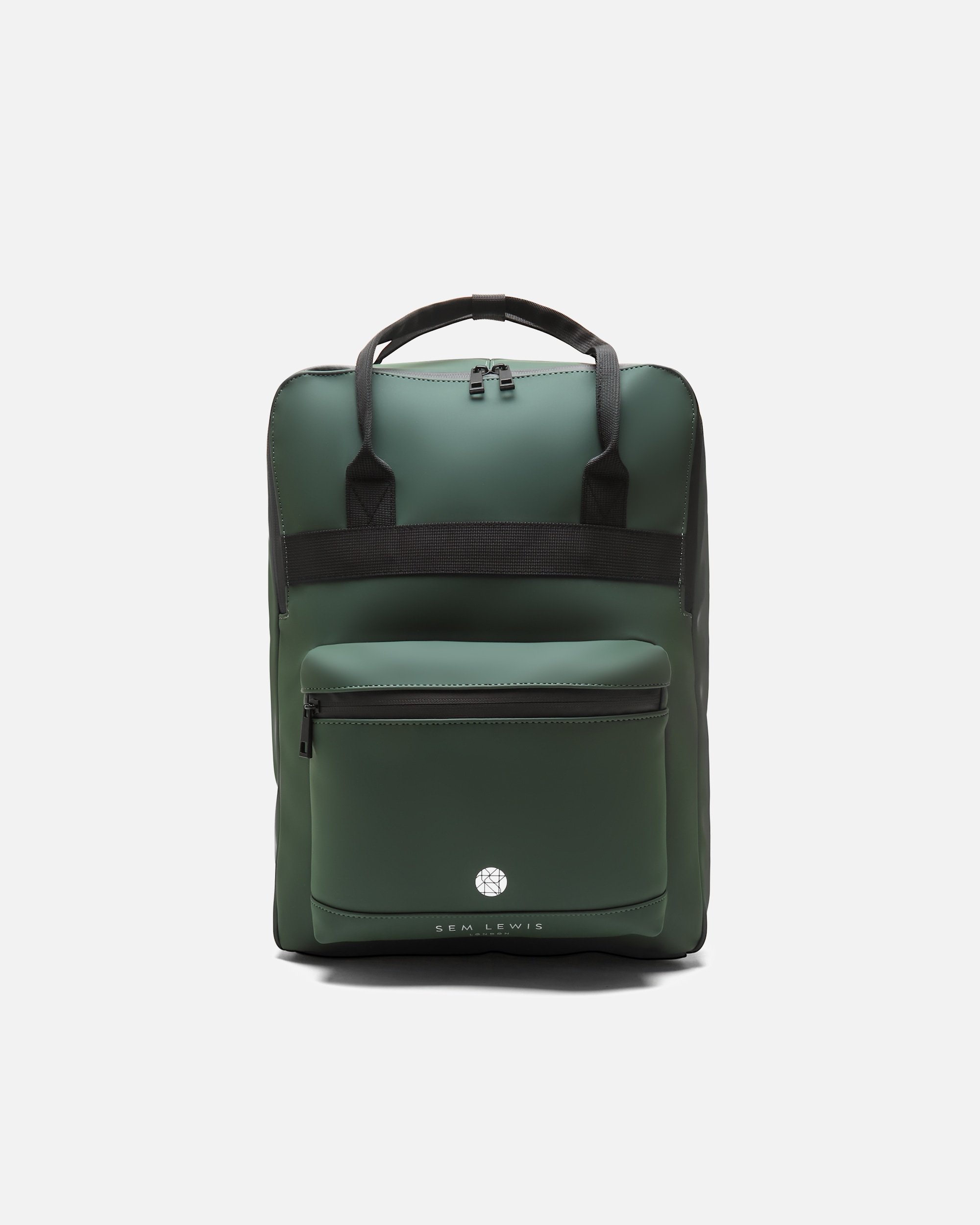 Ruksak Sem Lewis Sem Lewis Southern Hampstead Muška torba/ruksak za laptop od najlona - zelena - zelena