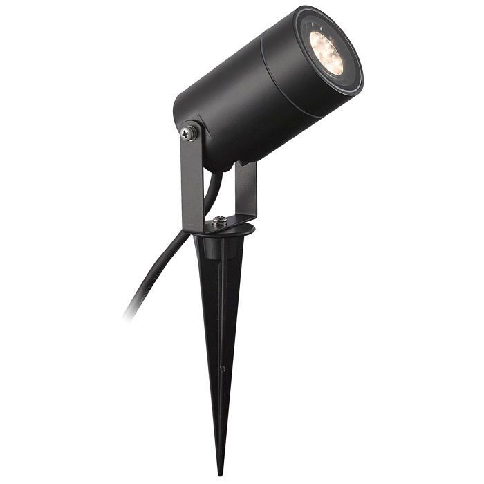 Lampo lighting technology - GARDENGU10NE - Lampo GU10 garden spotlight with adjustable stake for outdoor use