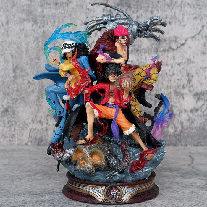Figura - Luffy Trafalgar - 20 cm - PVC - Anime One Piece