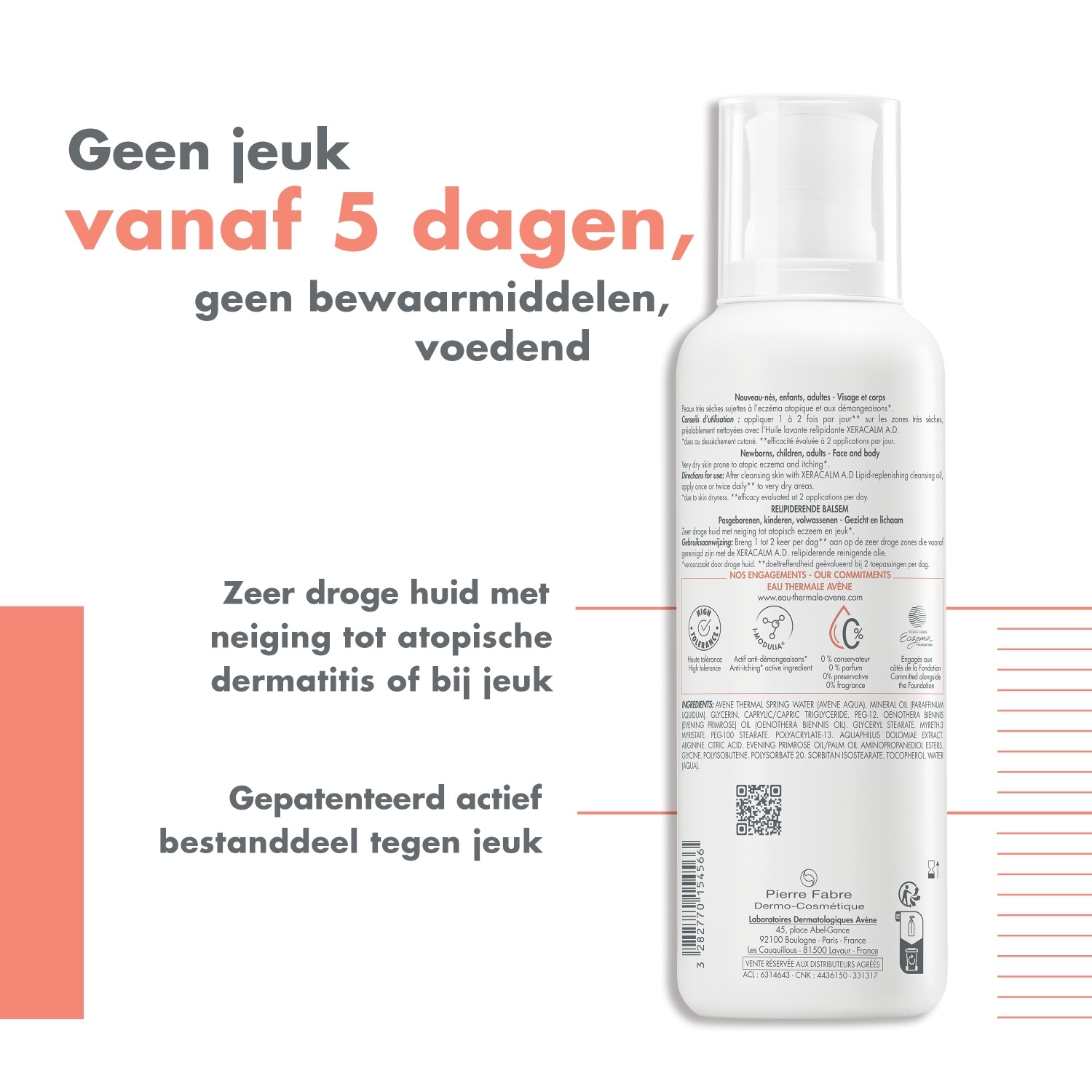 Avène XeraCalm AD balzam za obnavljanje lipida – 200 ml