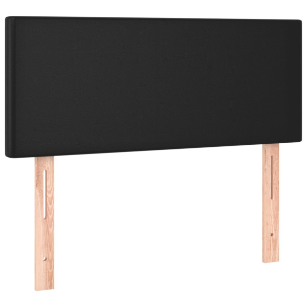 Wezgłowie Czarny 80 x 5 x 78/88 cm Sztuczna skóra vidaXL