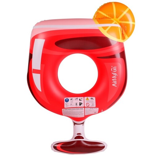  Oppustelig vogn - Rund - XXL - Passionscocktail 158 x 110 cm