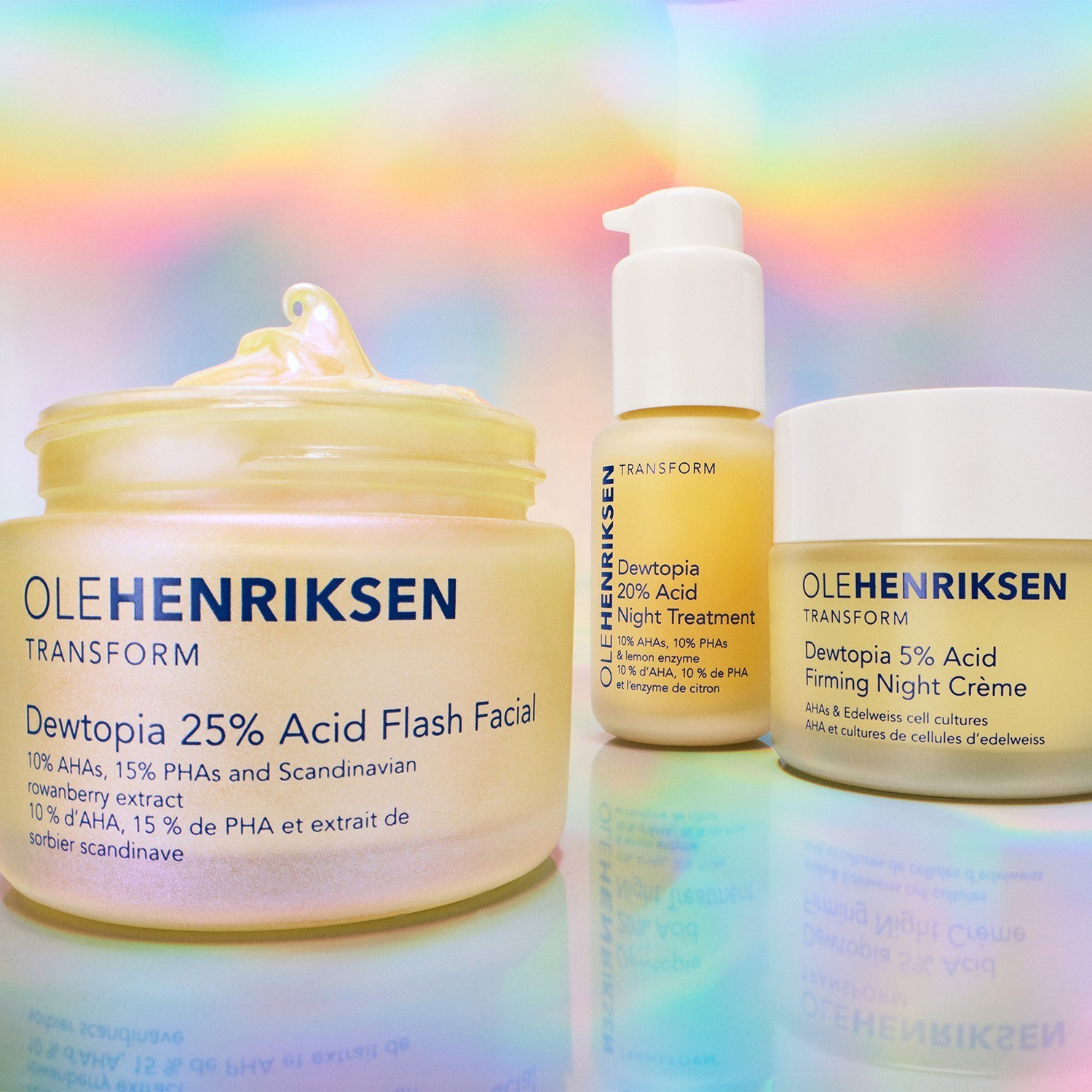 Оле Хенриксен Маске против старења Трансформ Девтопиа 25% Ацид Фласх Фациал - 50 мл