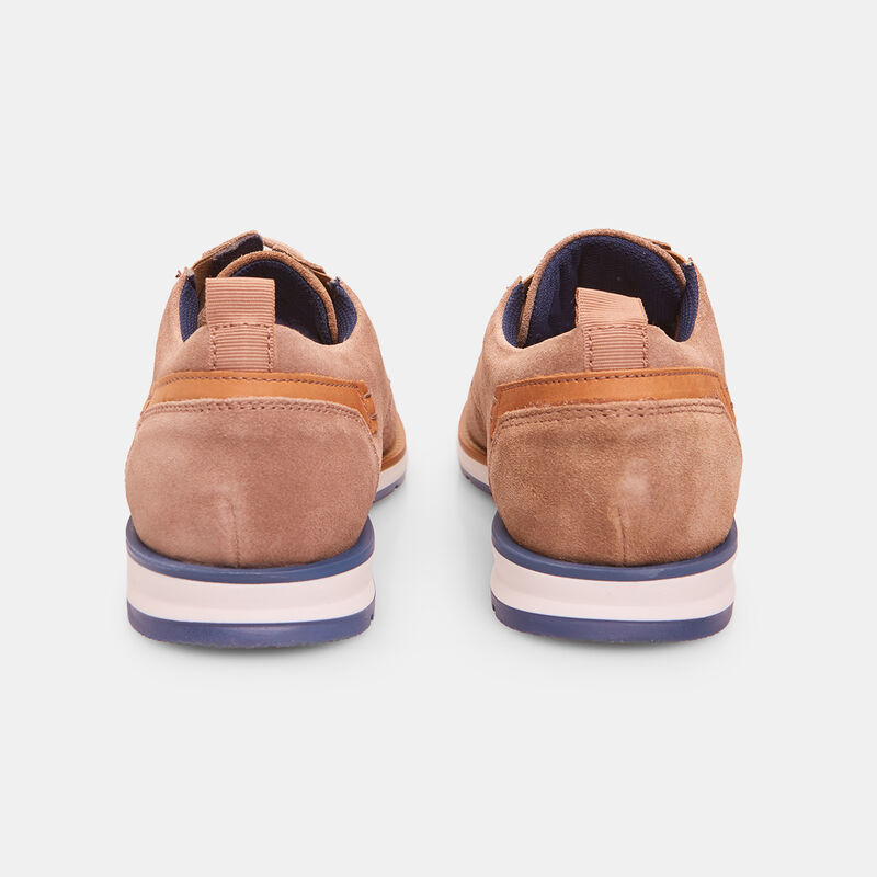 BATA Męskie zamszowe buty sznurowane