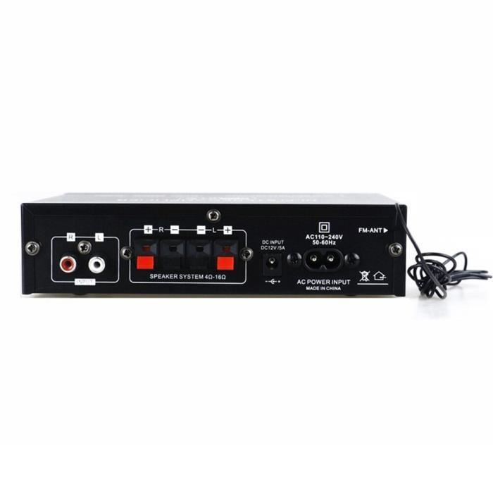 Amplificador digital Bluetooth 5.0 AK35 Mini, estéreo HiFi doméstico de doble canal con sonido envolvente.