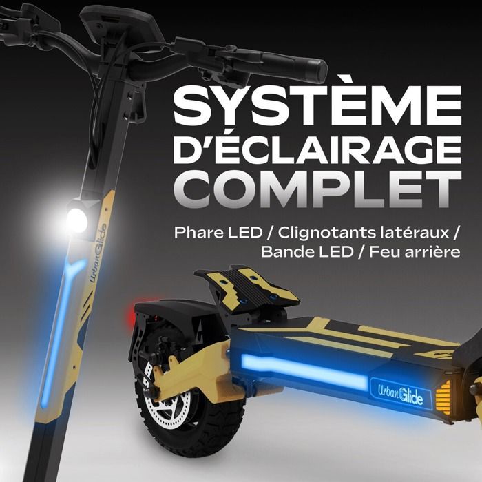 Urbanglide 1000GT 2x2 elektrische scooter - 23,4 Ah/52V