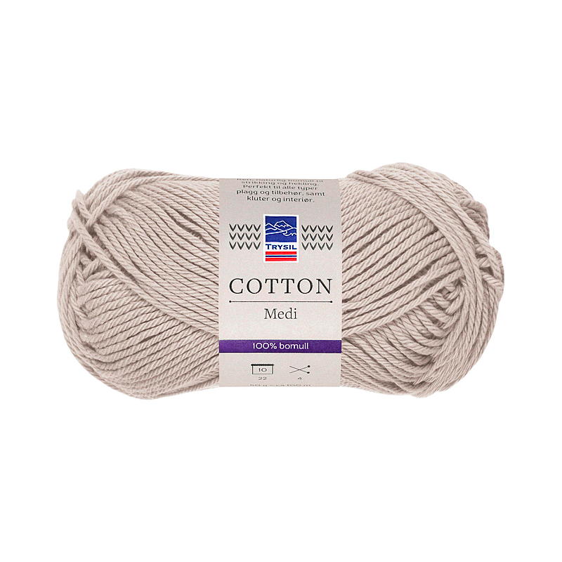 Hilo Trysil Cotton Medi 100% algodón, lino