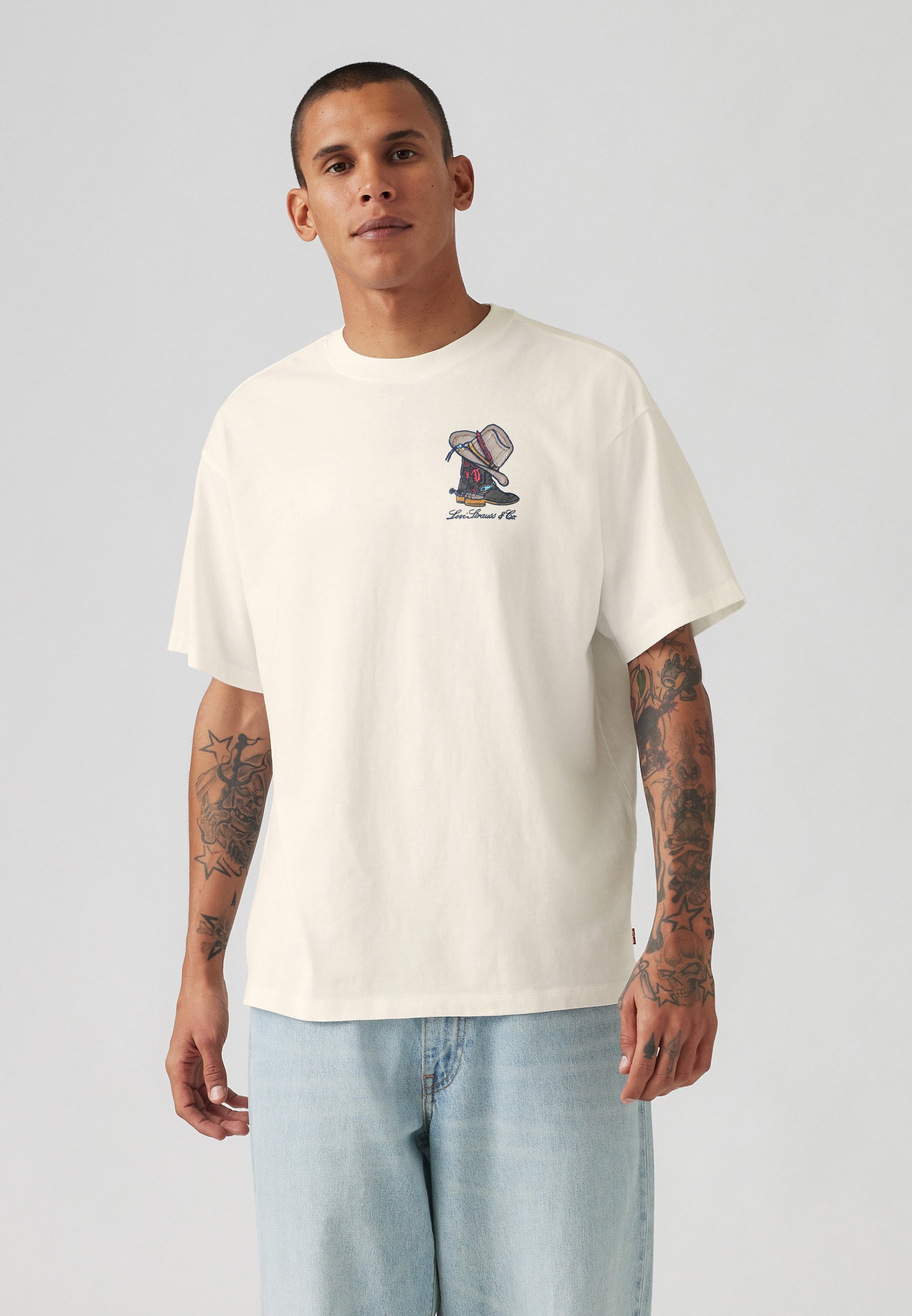 T-shirt grafica Levi's® VINTAGE FIT - T-shirt stampata - srt 6 egret